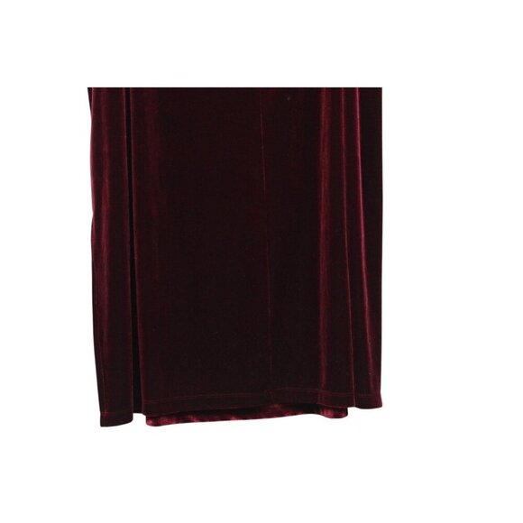 Y2K Velvet Maxi Skirt Size 24 26 Witchy Whimsigoth Fairy Grunge Romantic Stretch - Picture 9 of 10